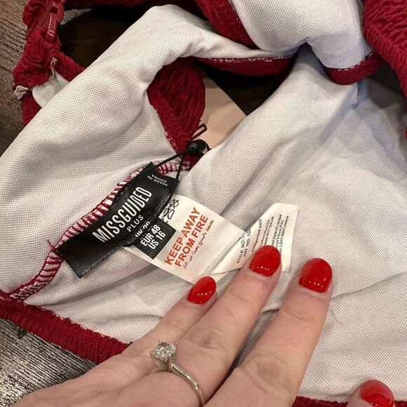 NWT Roller Rabbit Lovely Monkey Polo Pajama Top Large Red - Picture 8 of 9